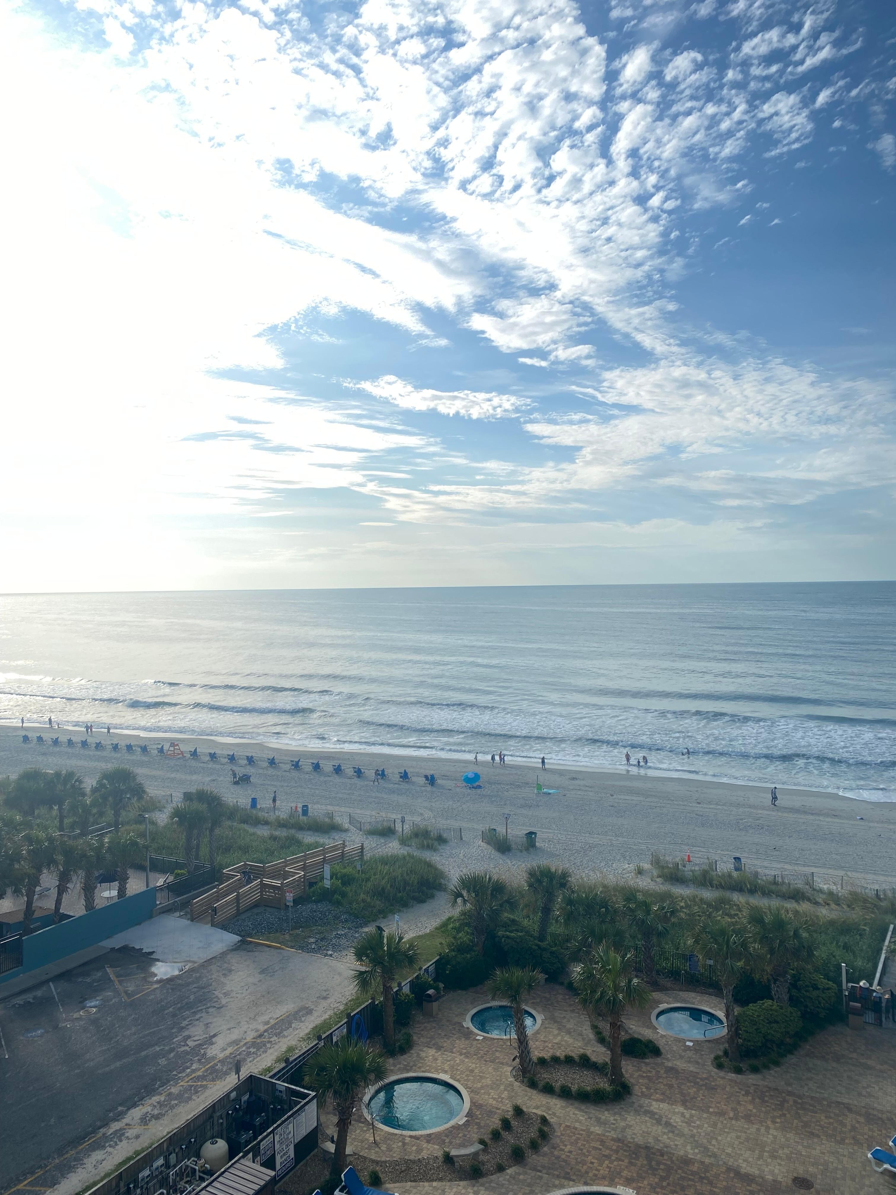 Views from room 612-1bdrm angle ocean view condo
