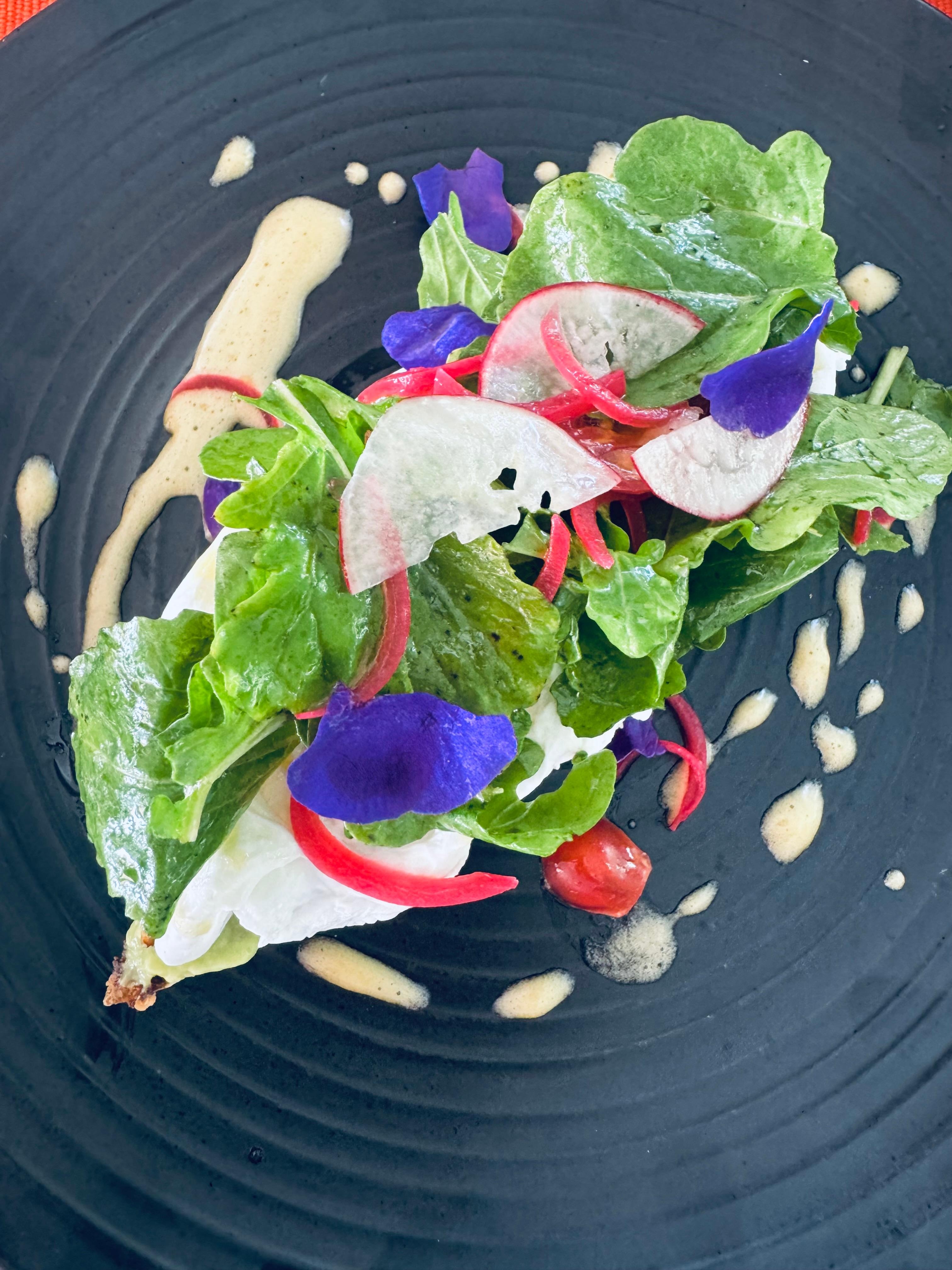 Hands down the prettiest avocado on toast. 