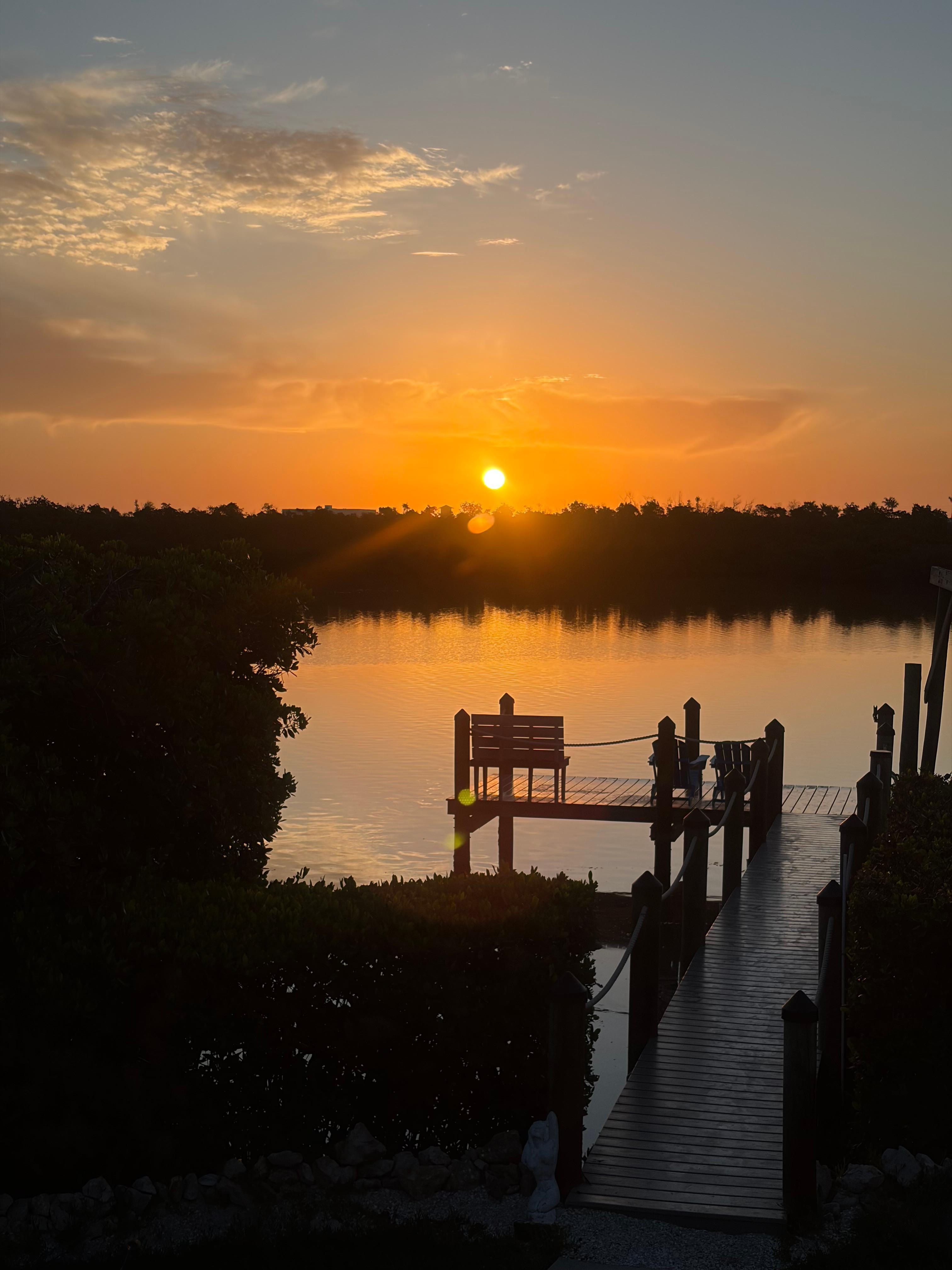 Sunrises were worth waking up early. 