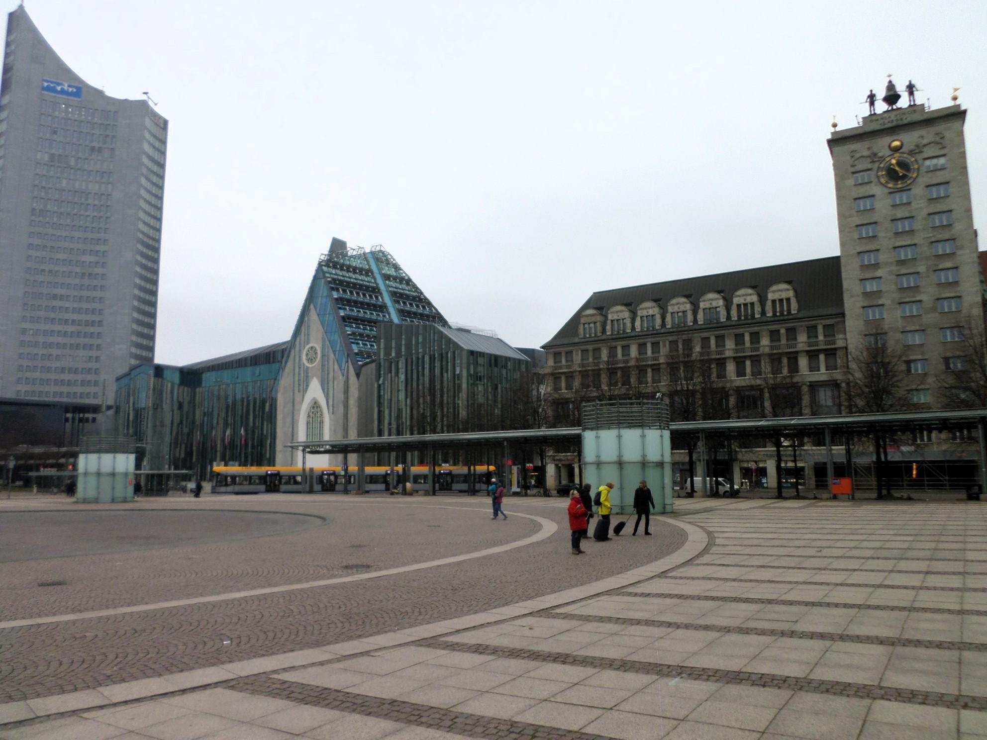 Uitzicht vanuit de kamer.