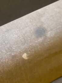Holes and stains on the pull out couch