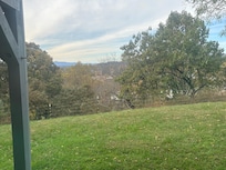 A beautiful, secure back yard.