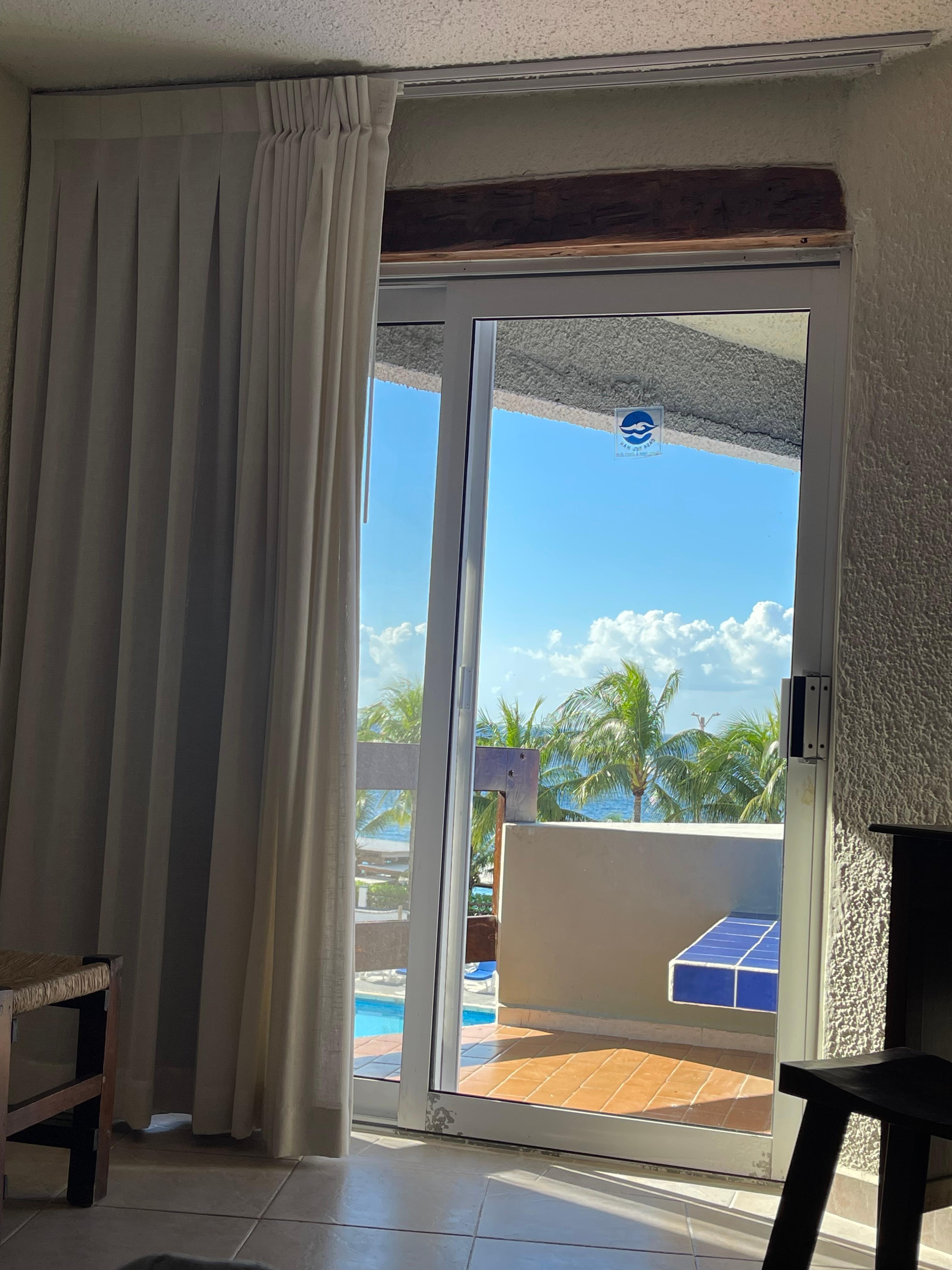 View through Patio Door