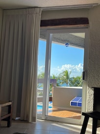 View through Patio Door