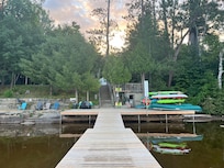 Lake access - canoes and kayaks are available for free