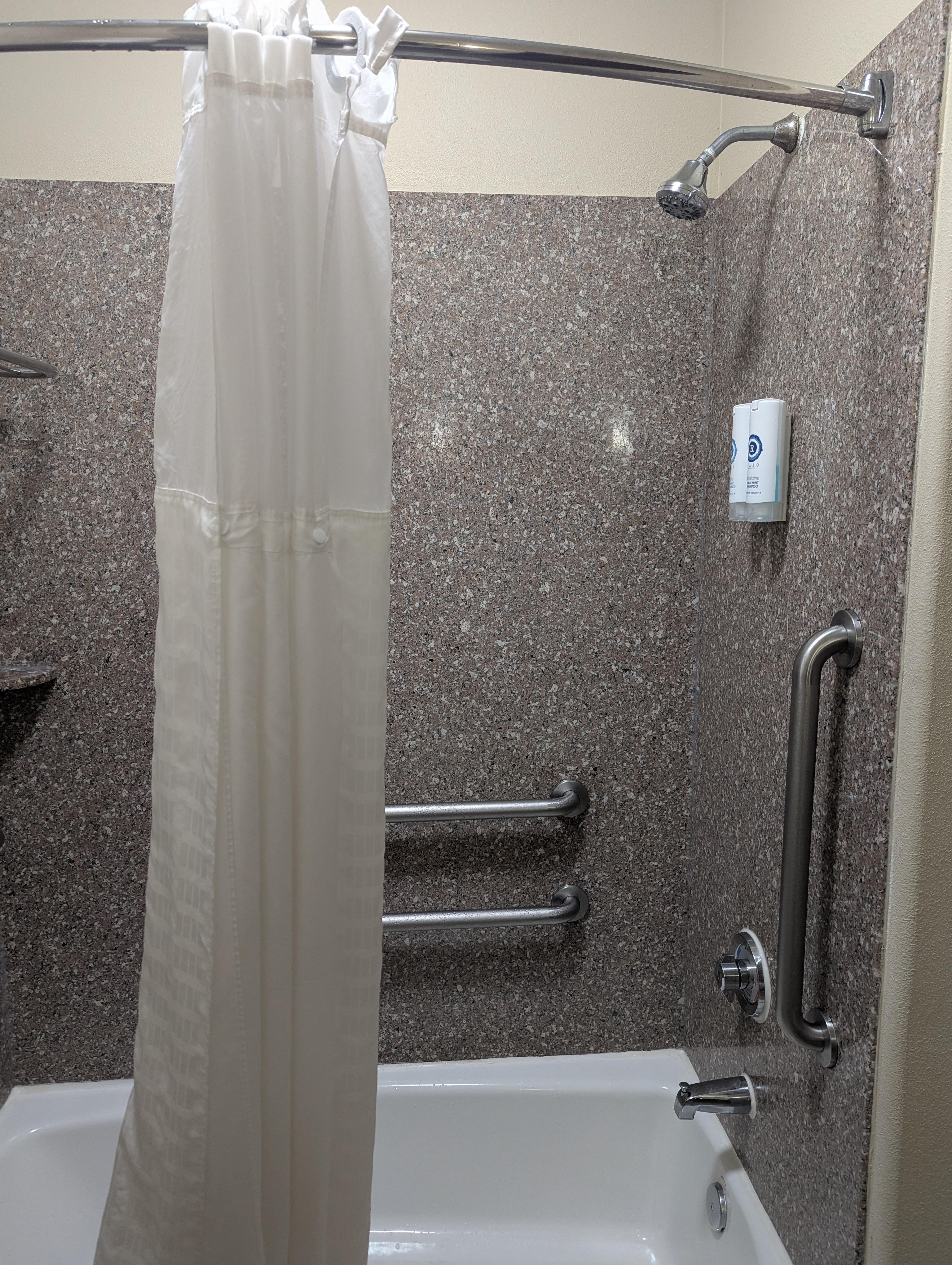 Not handicap friendly 