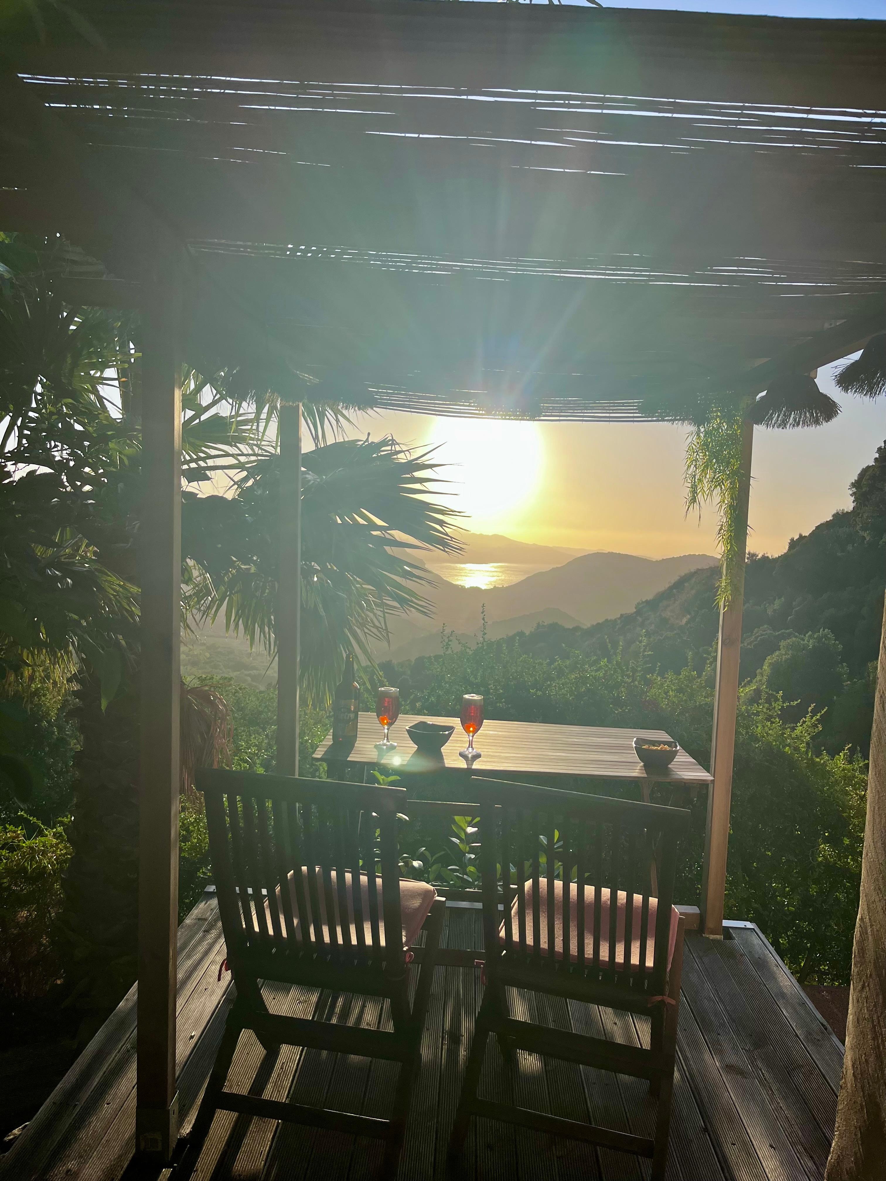 Coucher de soleil changeant chaque soir