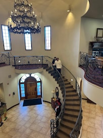 At the lobby