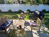 Yard, seating, grill, picnic