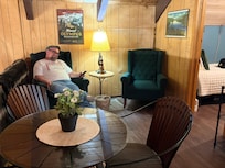 Living area outside Lady Lodge Room