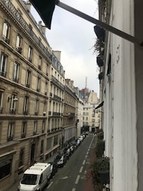 View out of the window of room #203