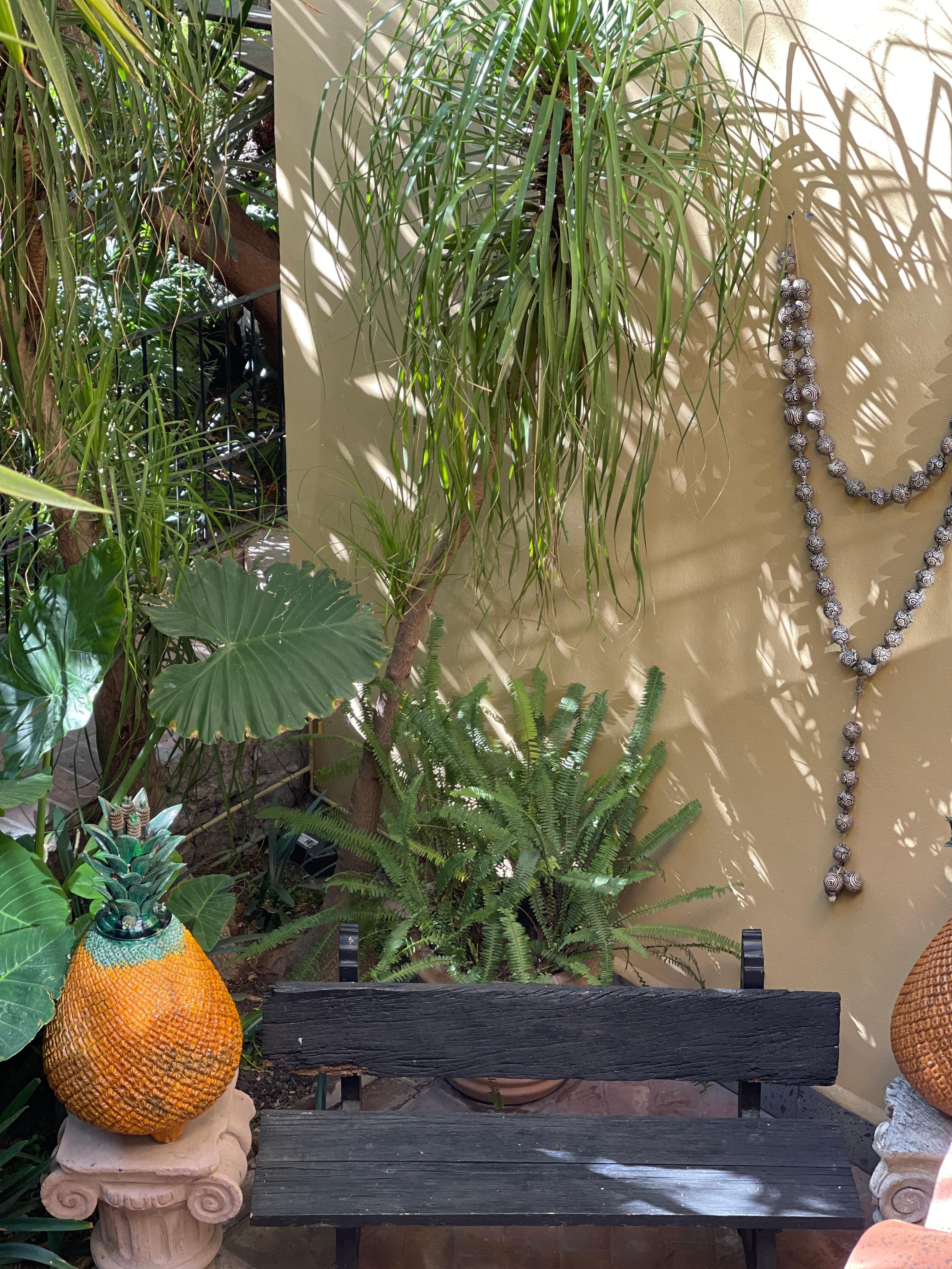 Cozy courtyard.