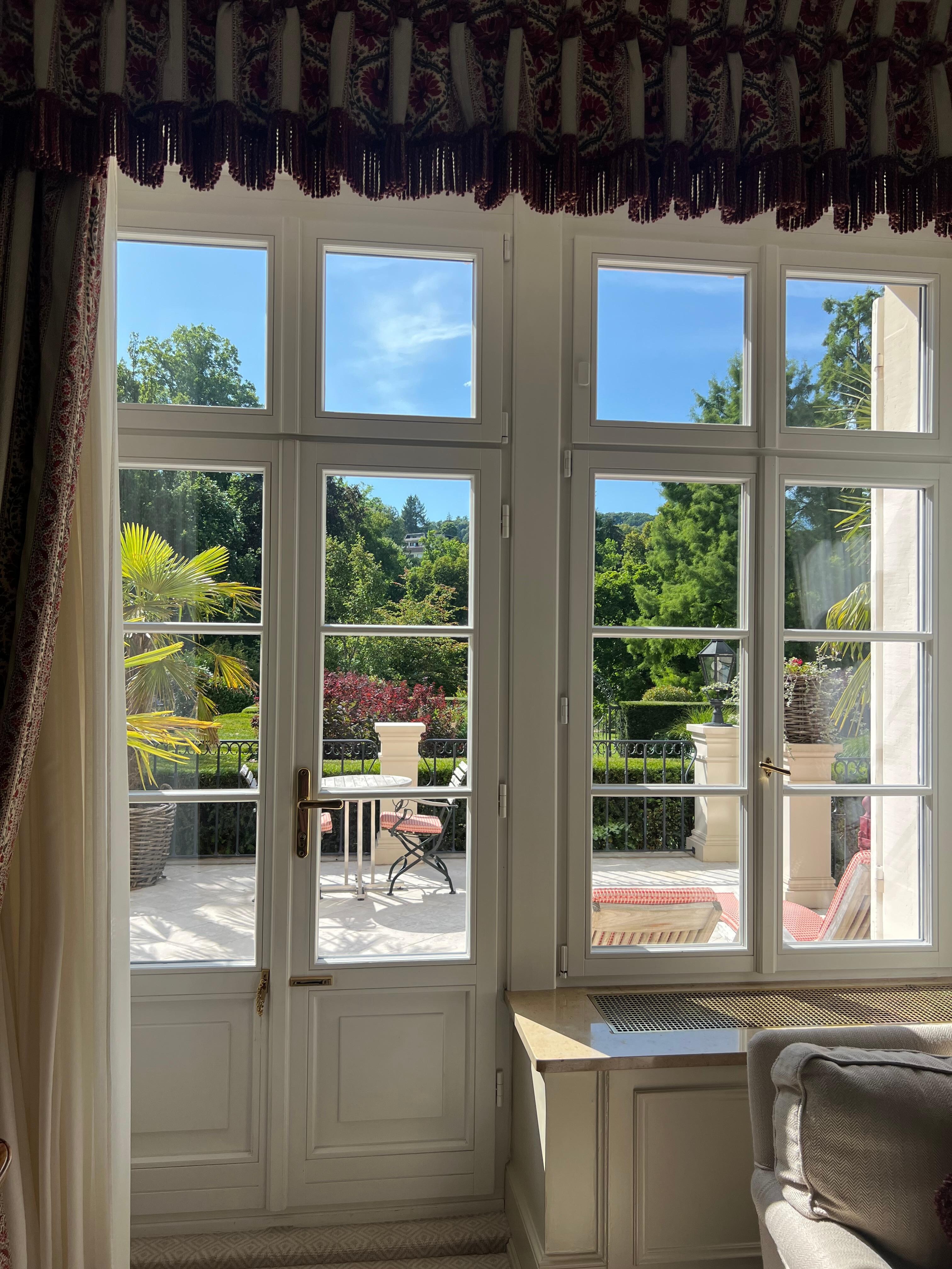 Park villa room view