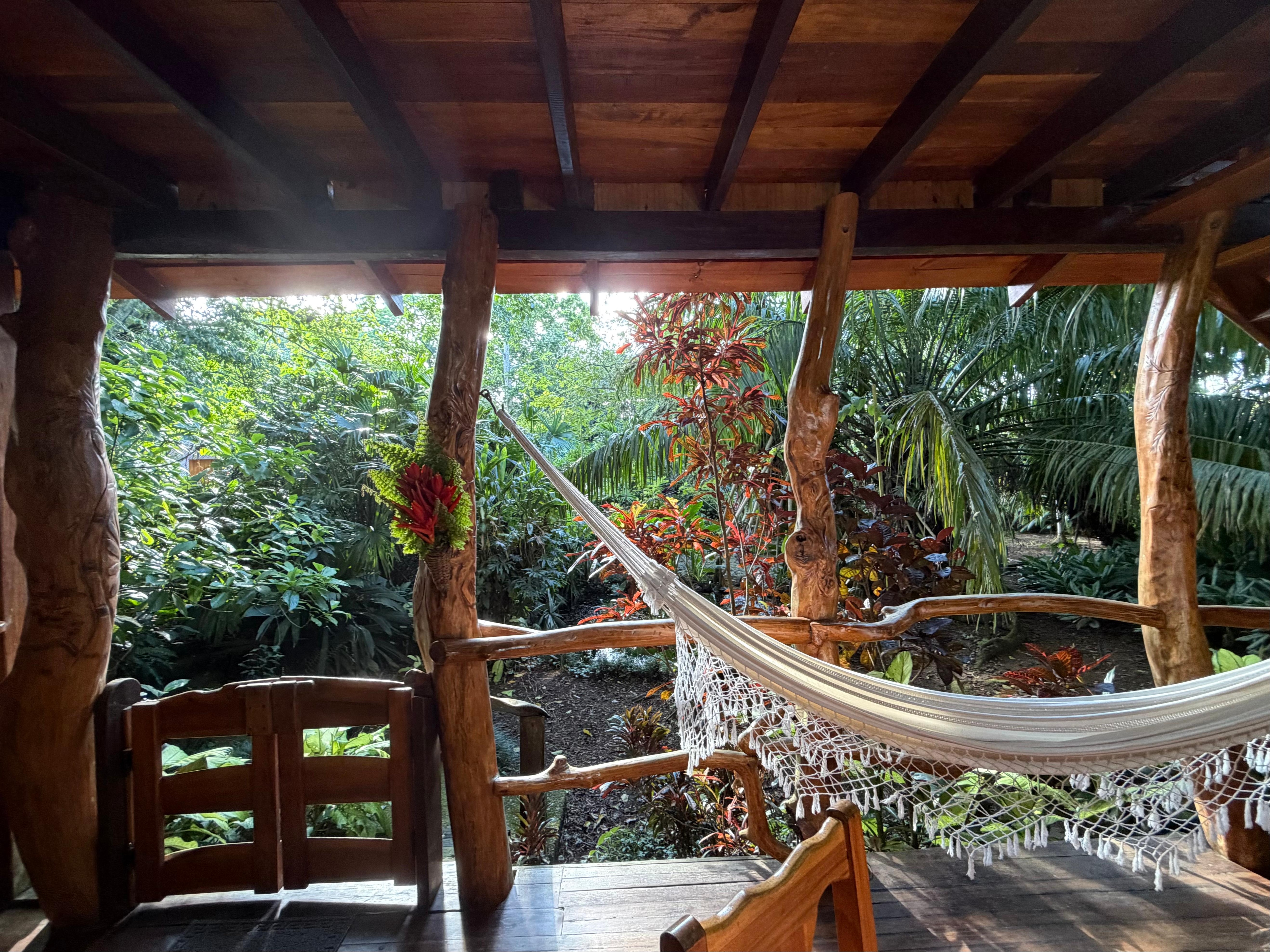 Hammocks comfortable with a nice air flow