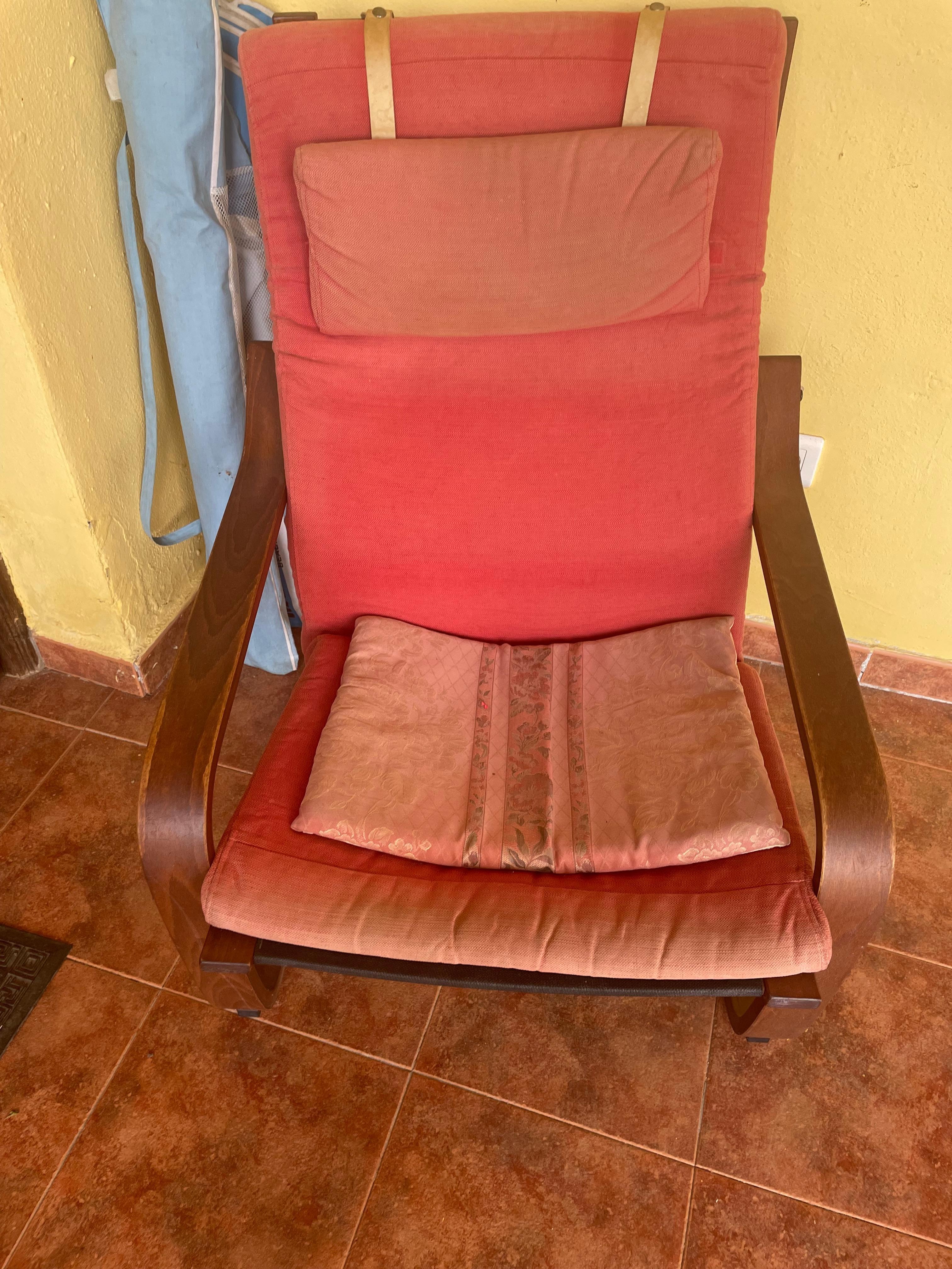 Dirty, tatty outside  chair