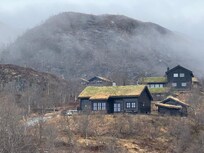 A oloser look on the cottage and its surrounding.