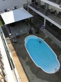 Pool from our condo balcony