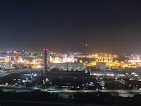 部屋からの夜景