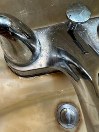 Dirty faucet
