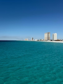 The color of the water is amazing