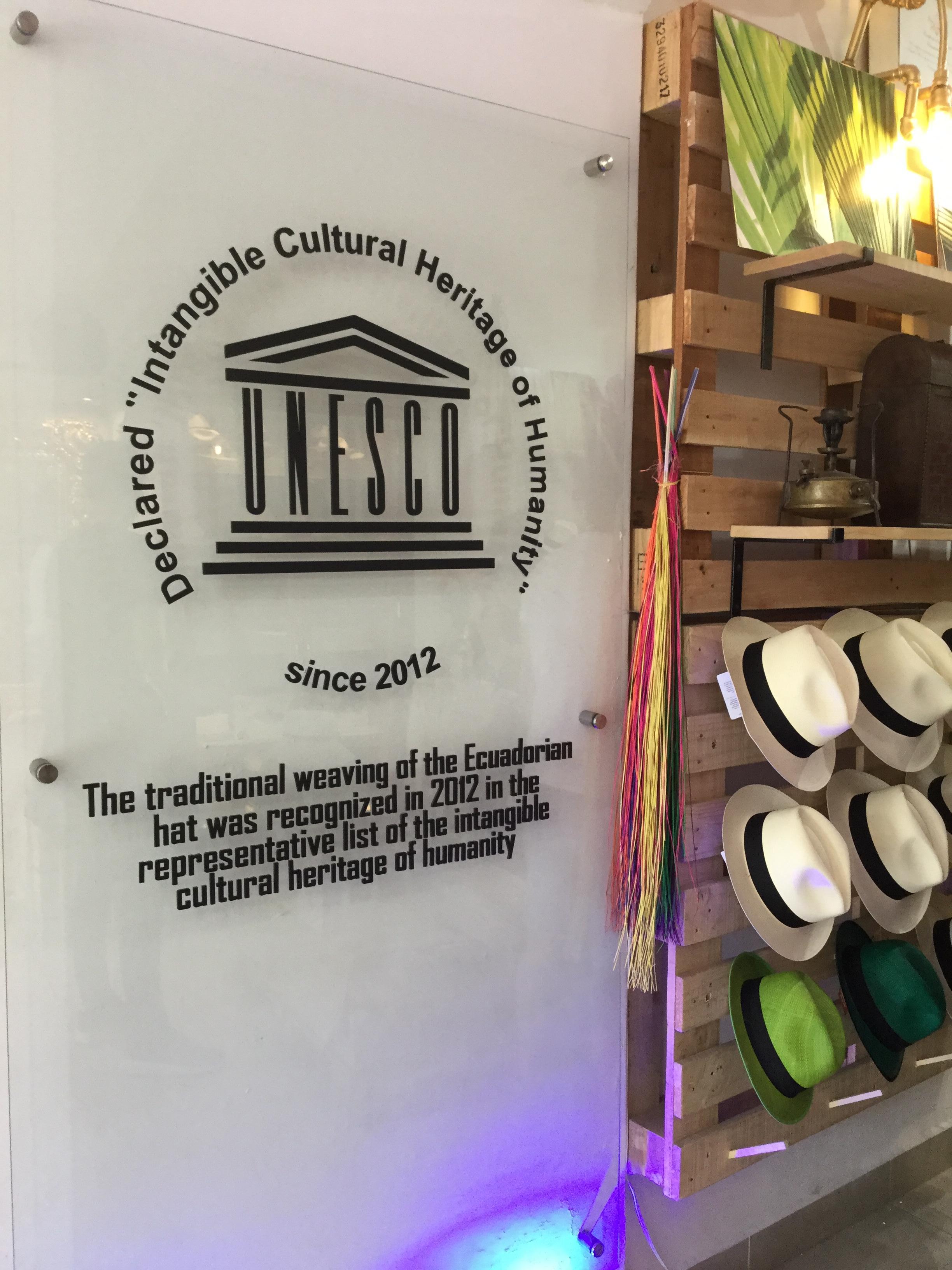 UNESCO world heritage haberdashery 