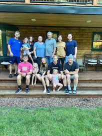Family and nature=nothing better.