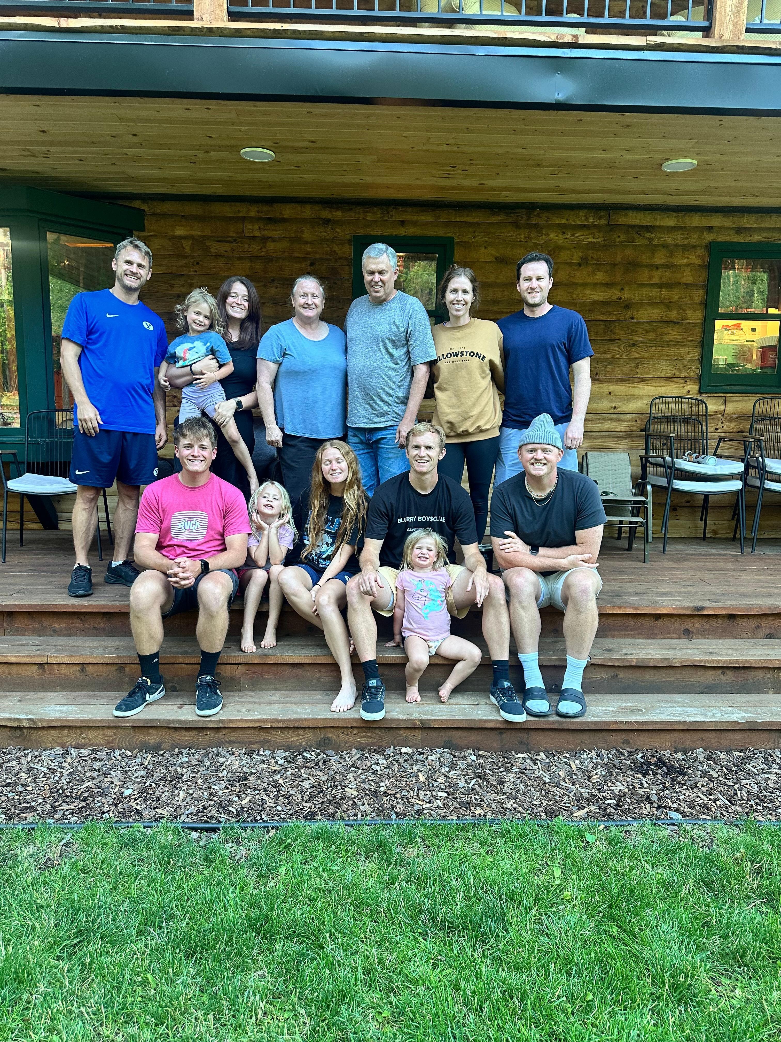 Family and nature=nothing better. 