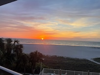 From the balcony