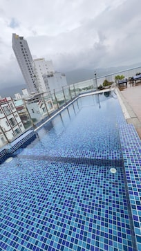 Rooftop pool