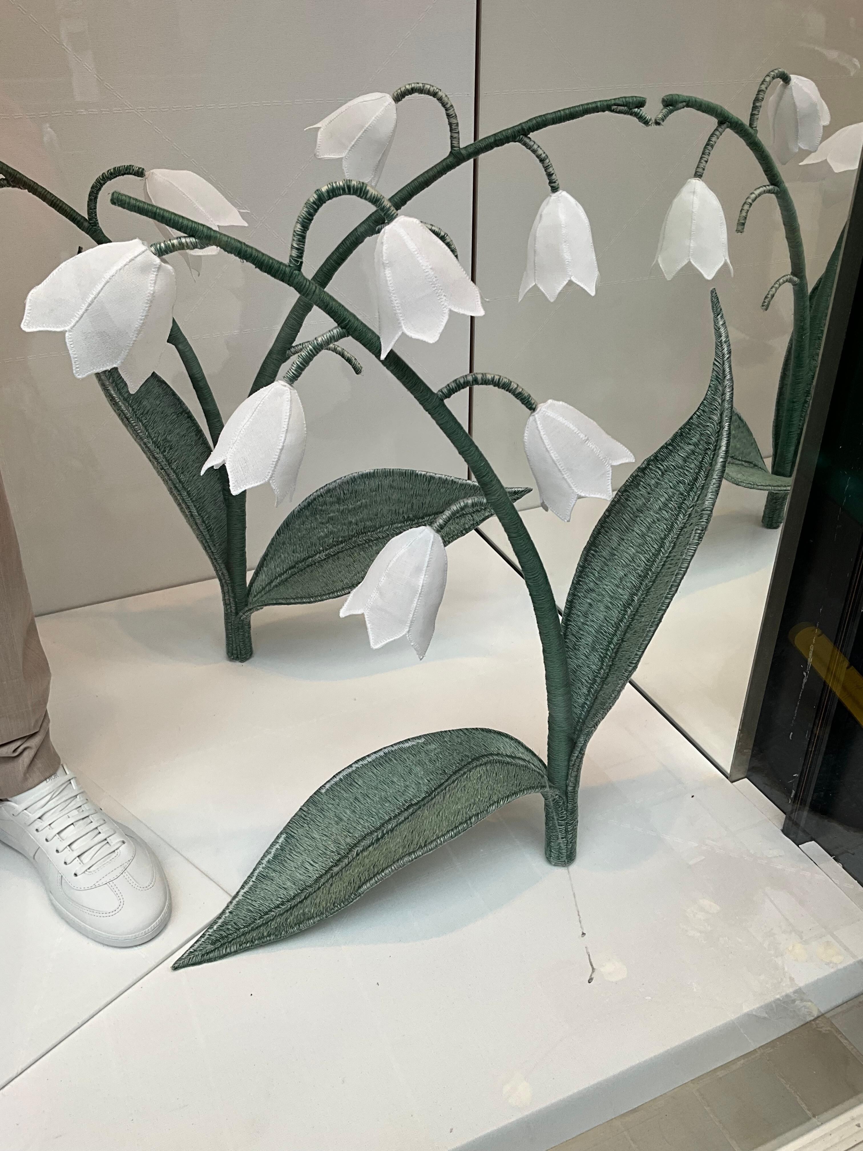 Shop window near the apartment 