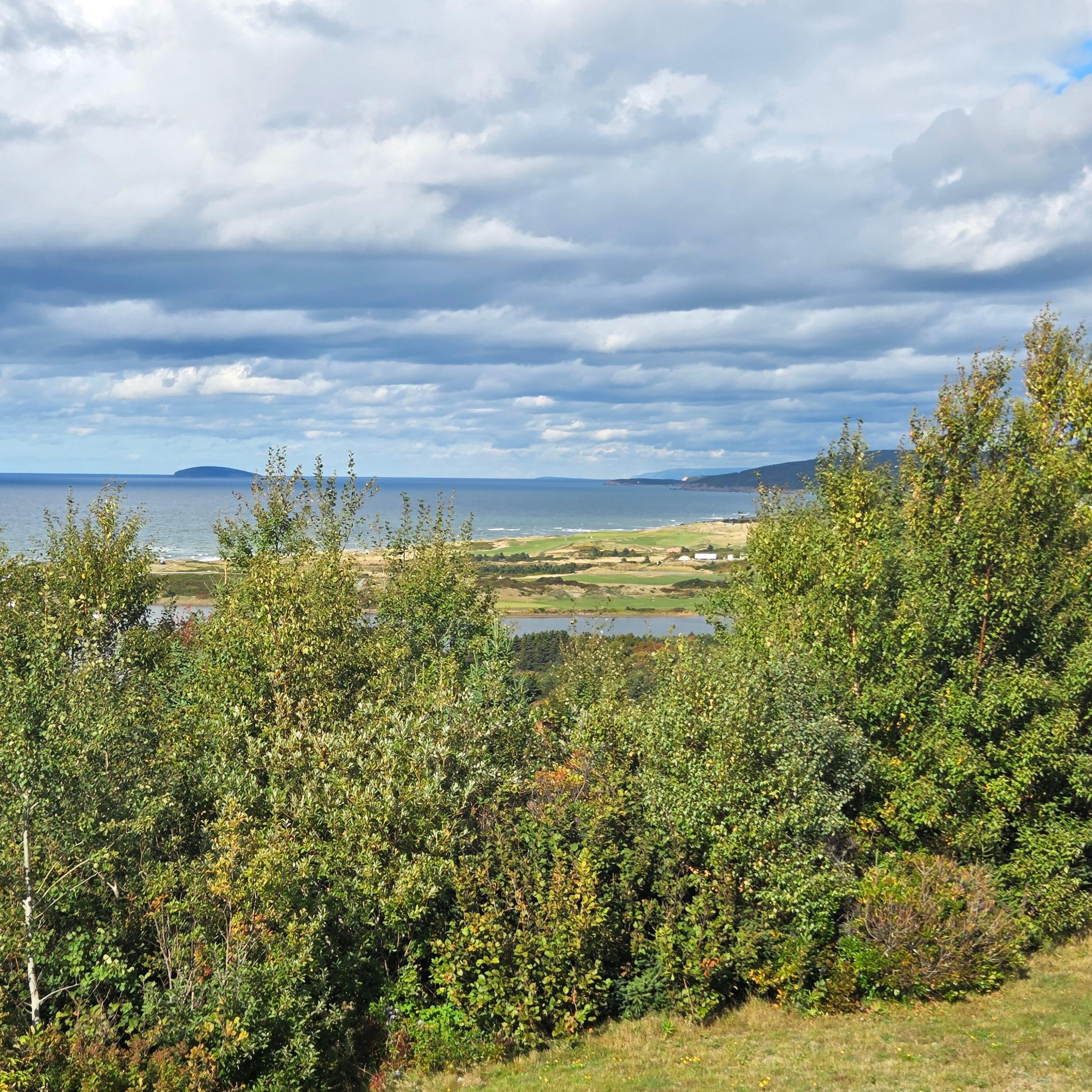 View from the large deck. 