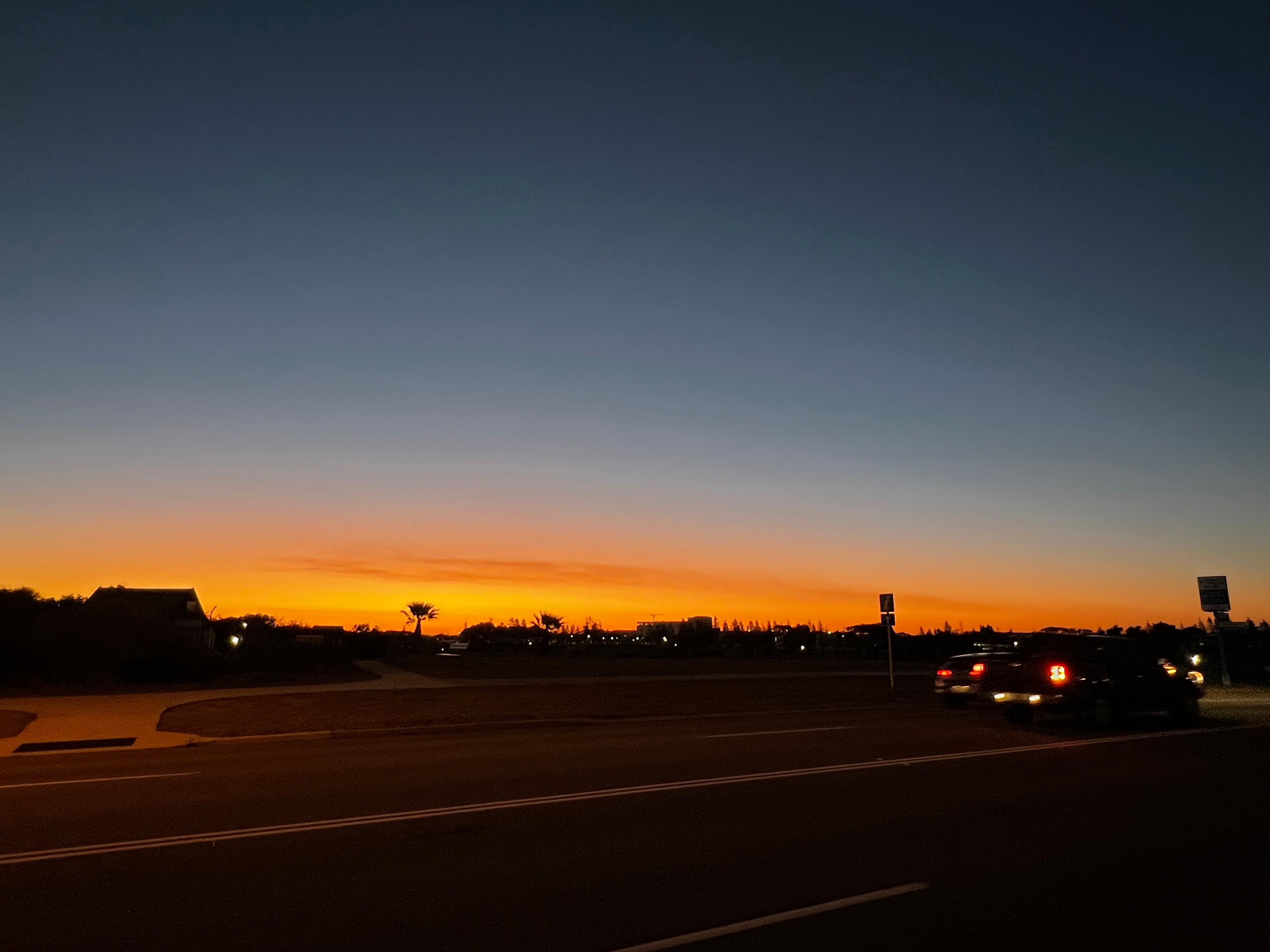 Beautiful sunset