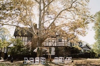 Back of house with ceremony