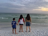 7/5/2025 beautiful sunset on the beach - direct beach access from the complex