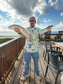 Great place for fishing - beautiful deck to overlook the beach and have a family dinner