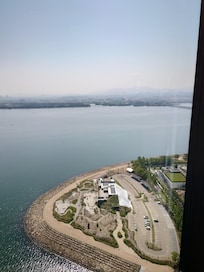 琵琶湖を一望出来る