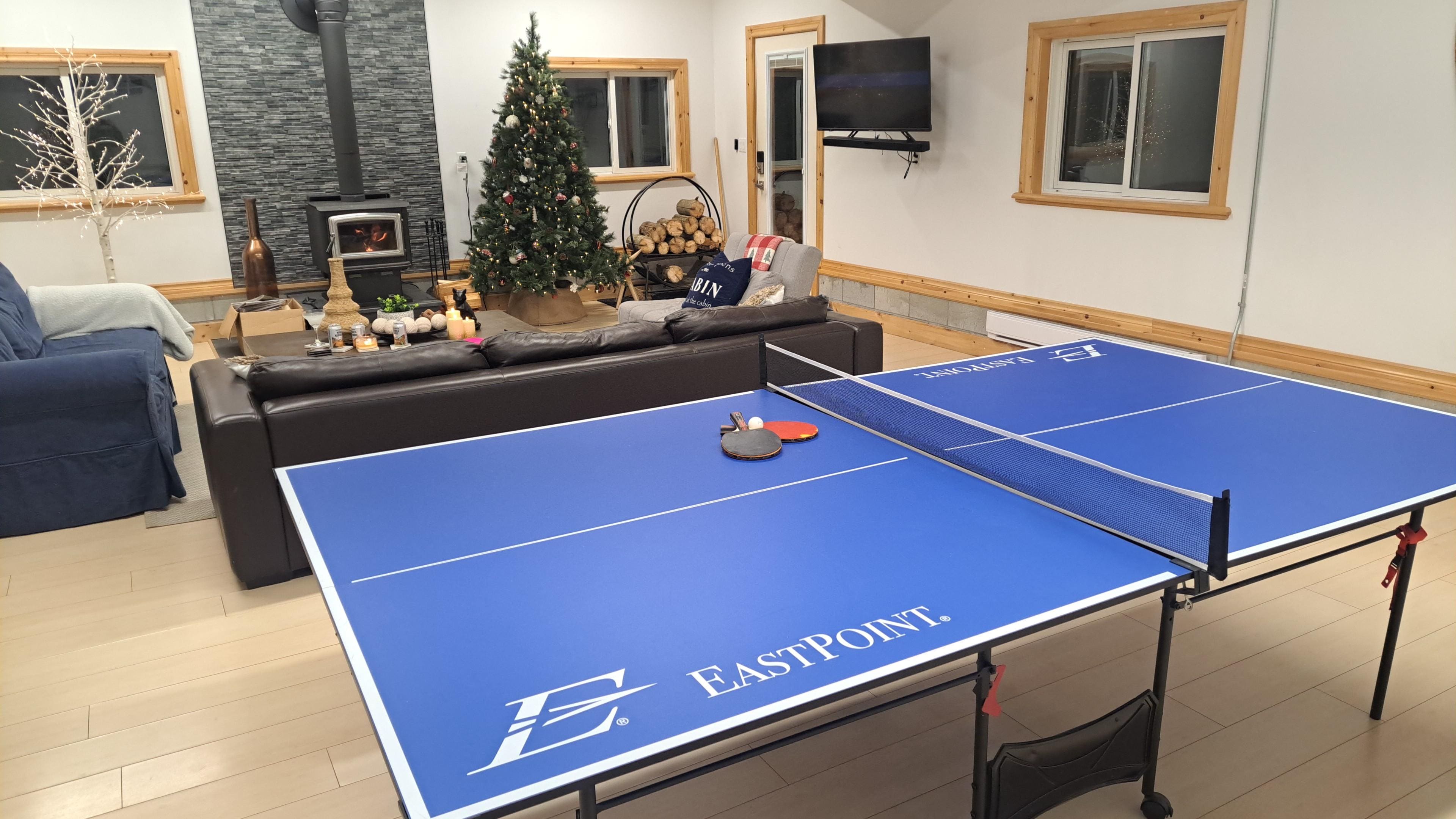 Ping pong tournament was fun