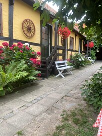Trädgård Hotell Klostergaarden