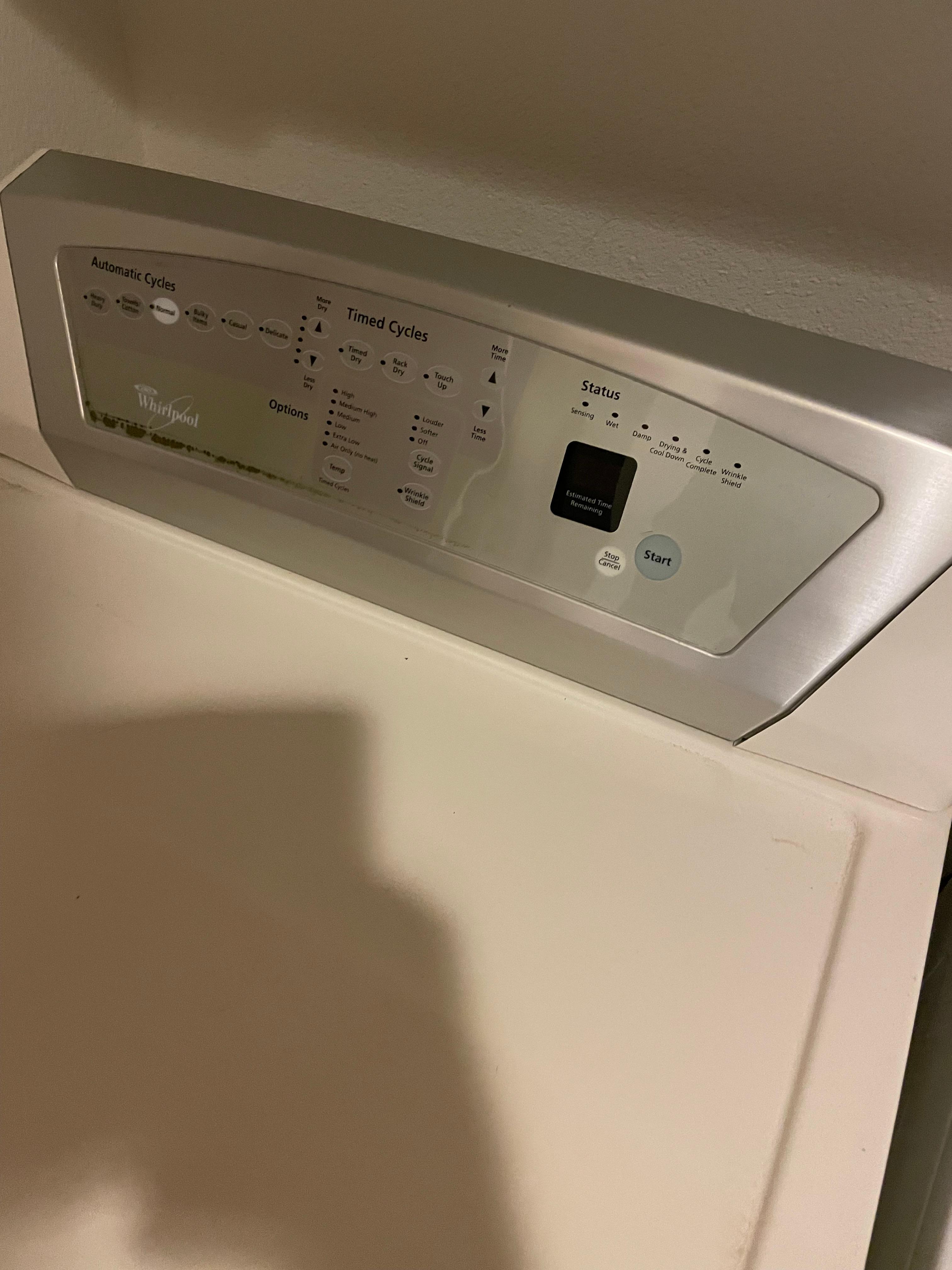 Broken washer/dryer