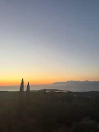 Sunset from the Villa