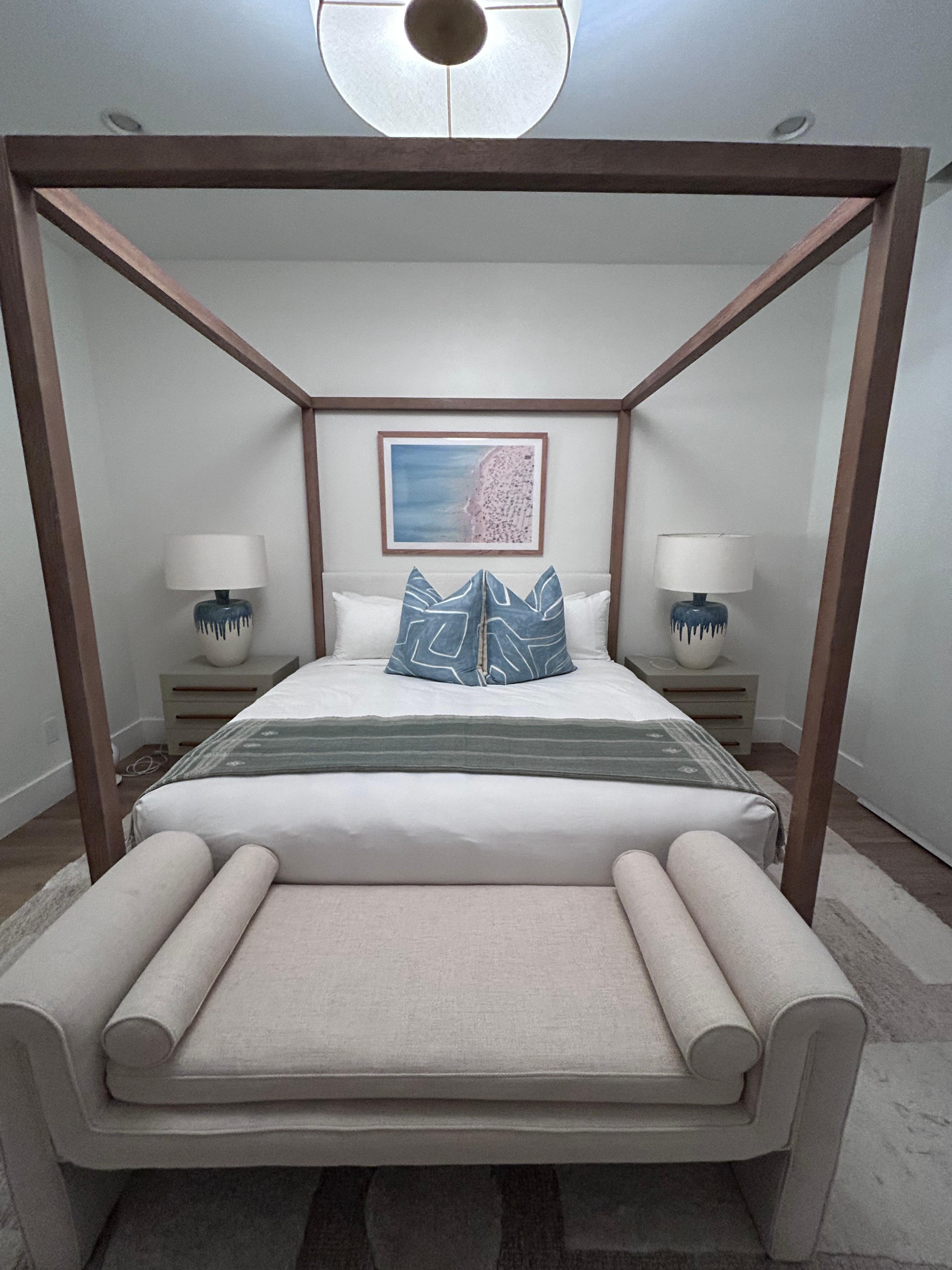 Master bedroom, the beds were so comfy