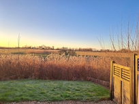 Blick aus dem Wohnzimmerfenster