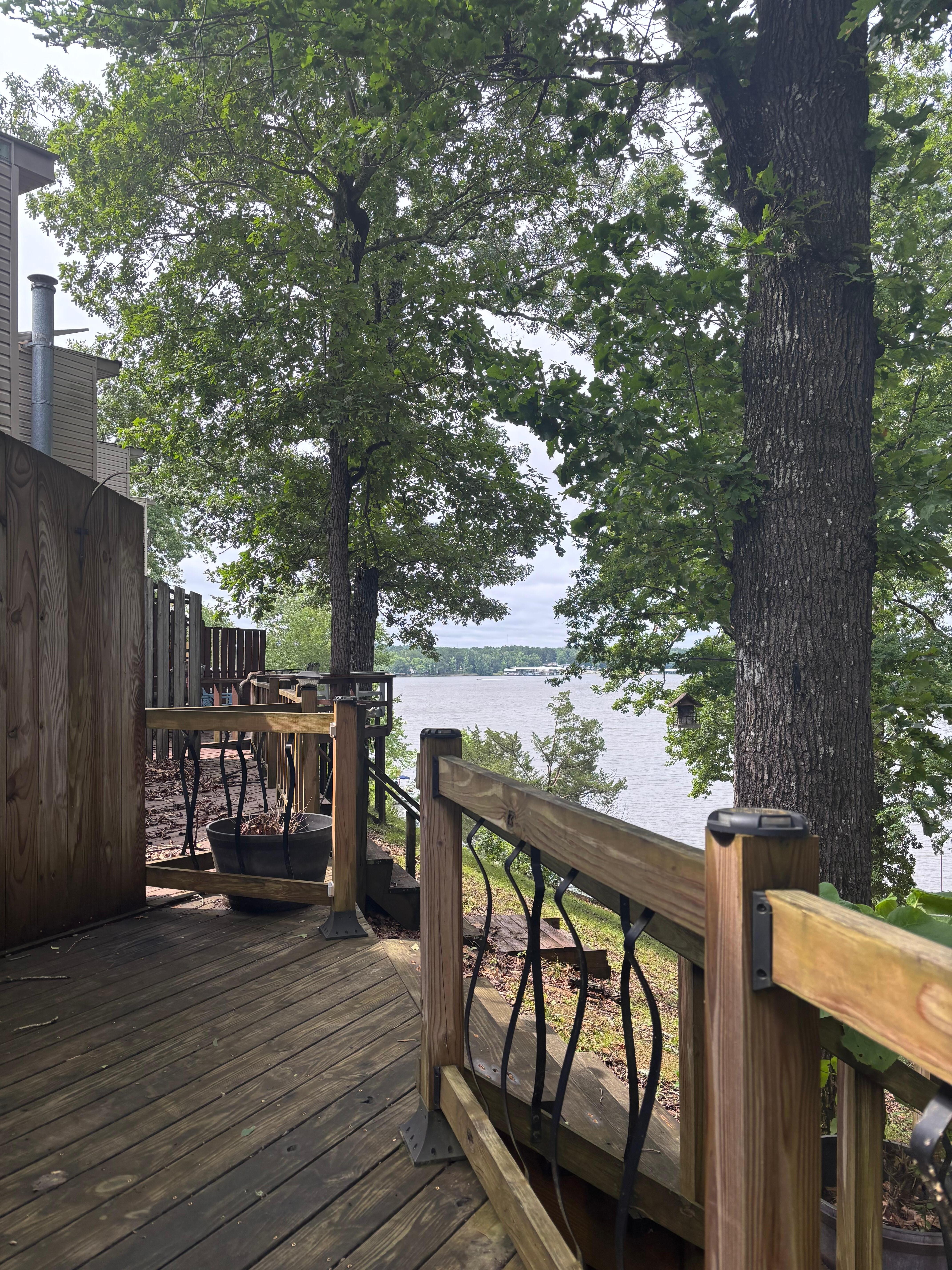 View from the deck