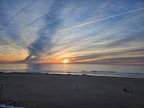 View from our balcony was beautiful