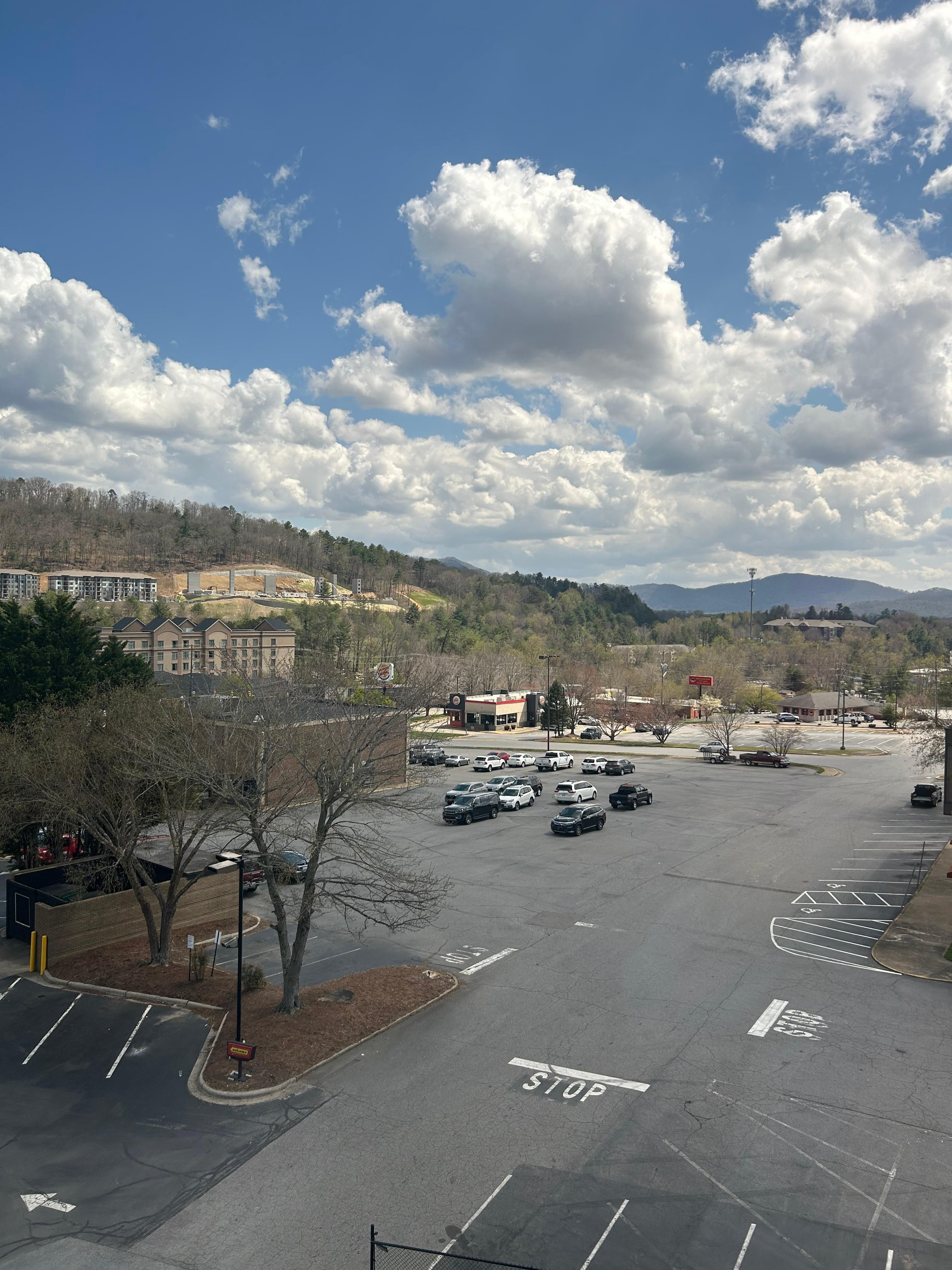 The Mountain View.     I wish I took photos inside because the inside was awesome. 