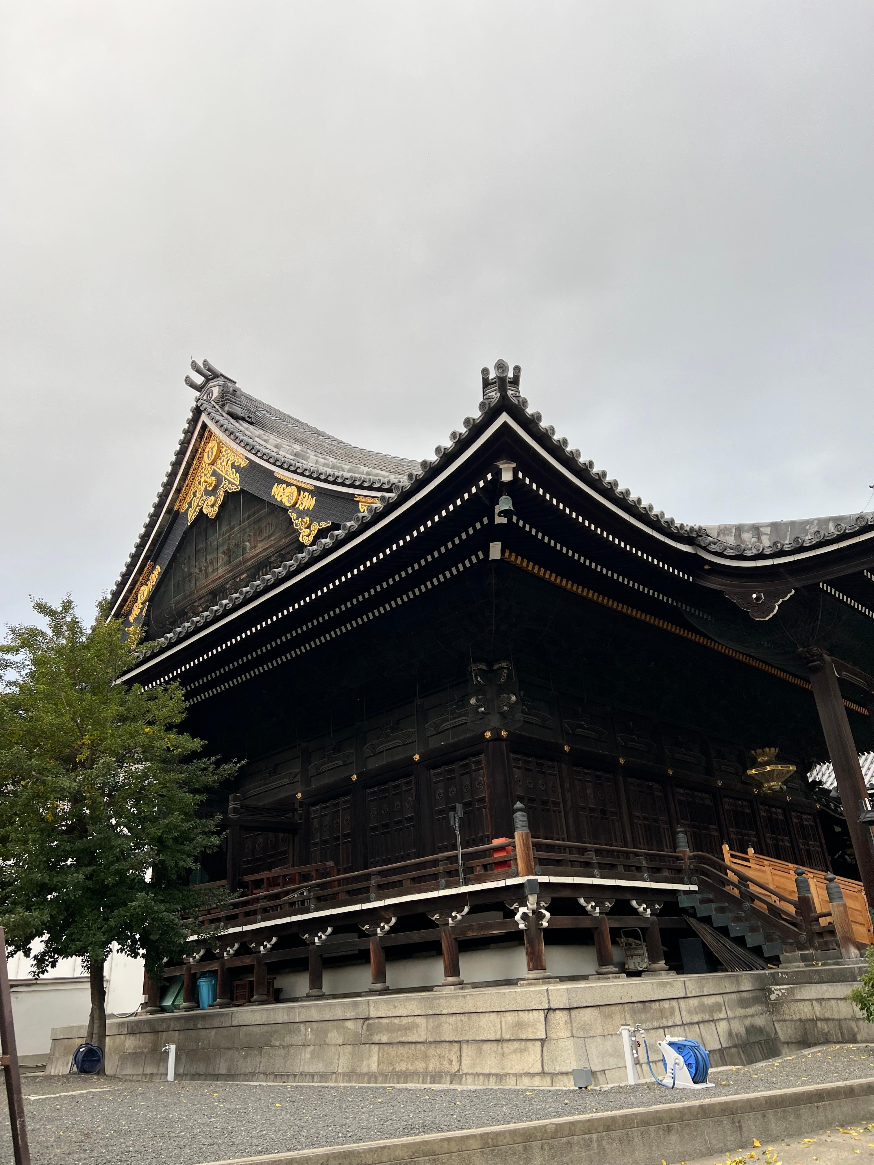 A shrine nearby the hotel