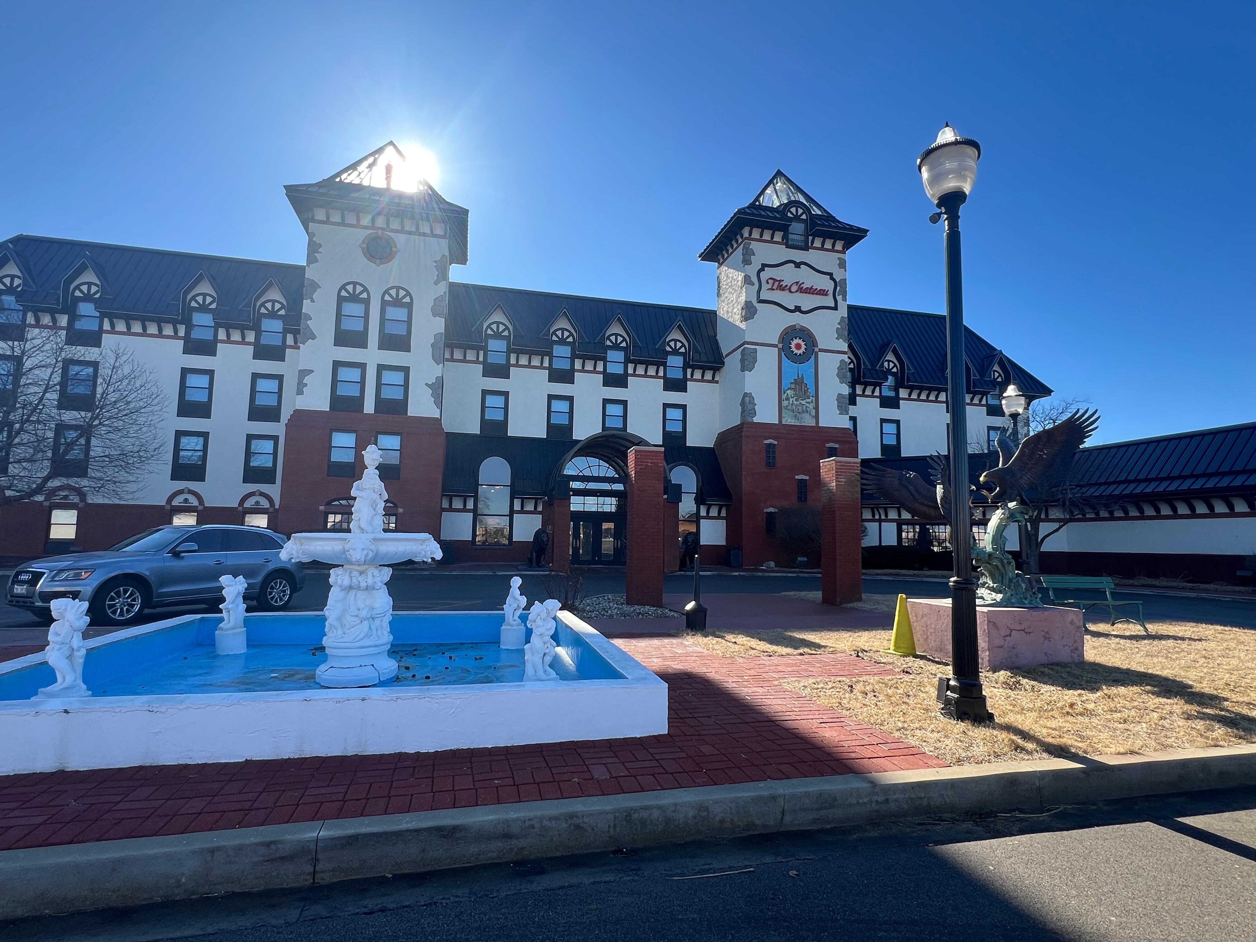 The historic grandeur is felt as soon as you enter the parking lot.