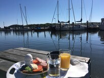 Frukost vy☀️⛵️