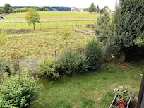 schöner Ausblick vom großen Balkon