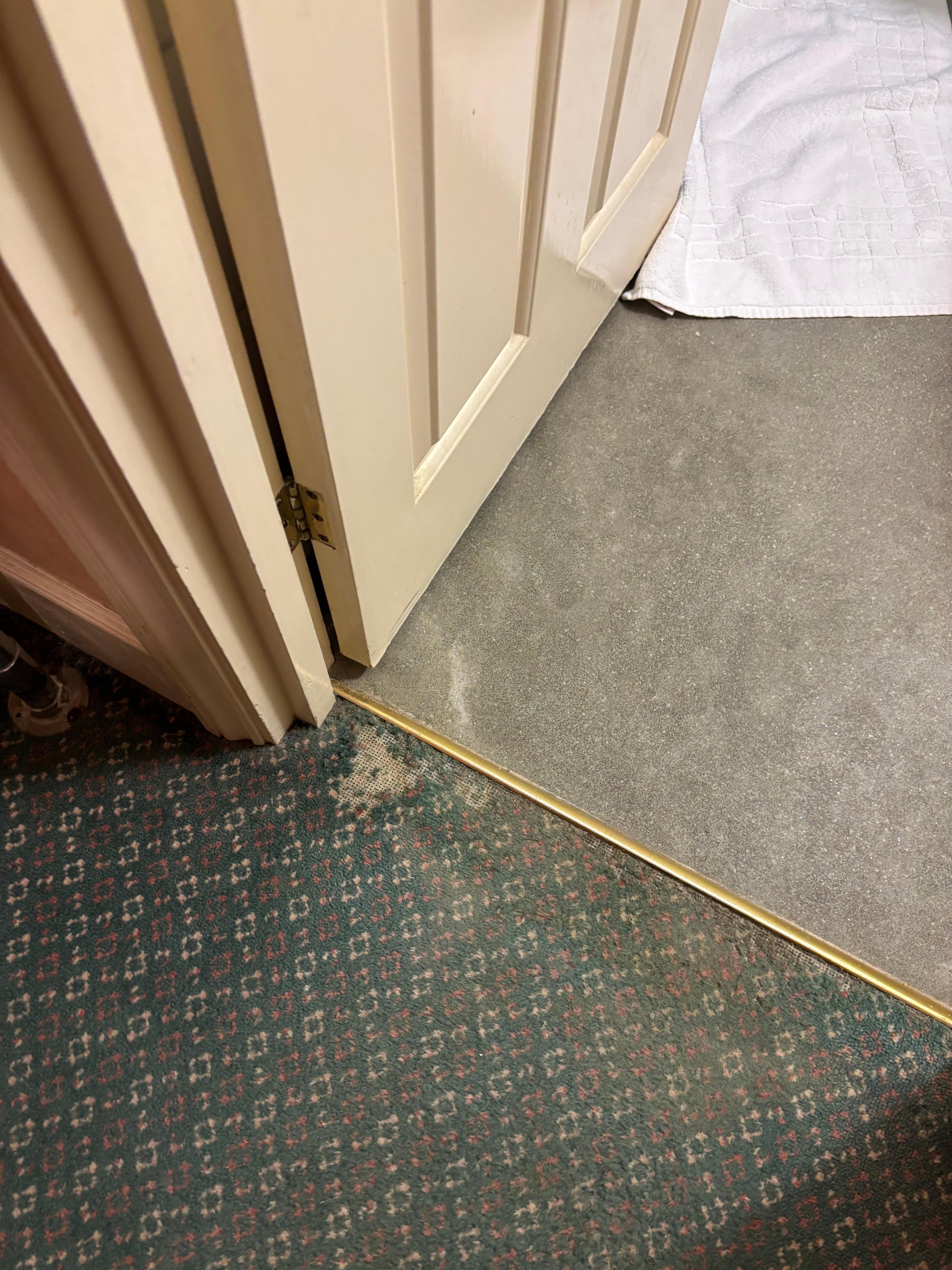 Tatty carpet